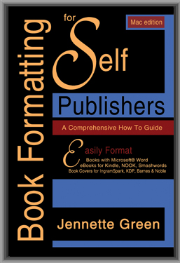 self publishing formatting book